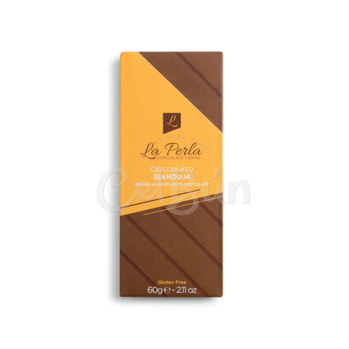 Ciocolată fină cu lapte și nuci Gianduja - 60 g